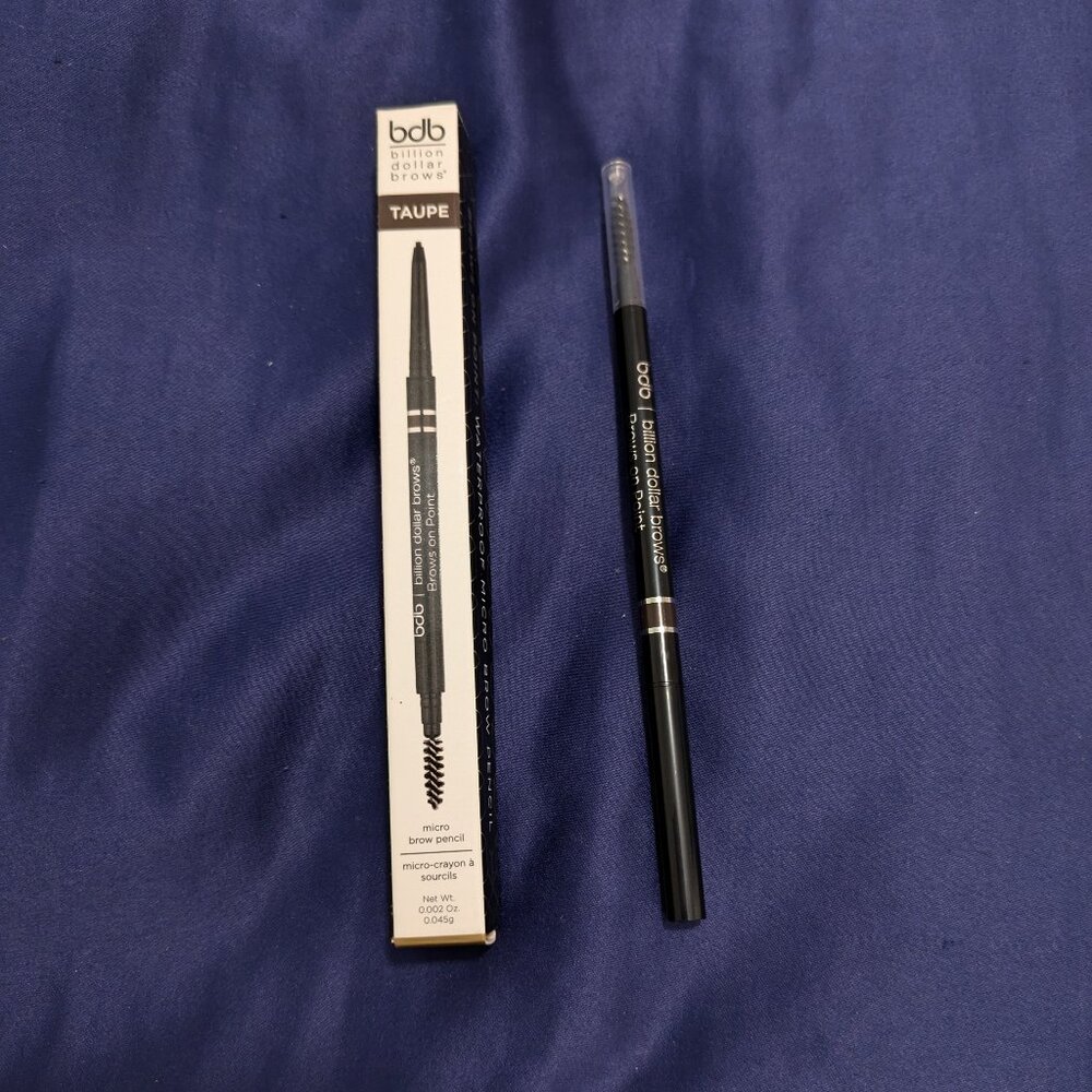 Billion Dollar Brows On Point Micro Brow Pencil Taupe